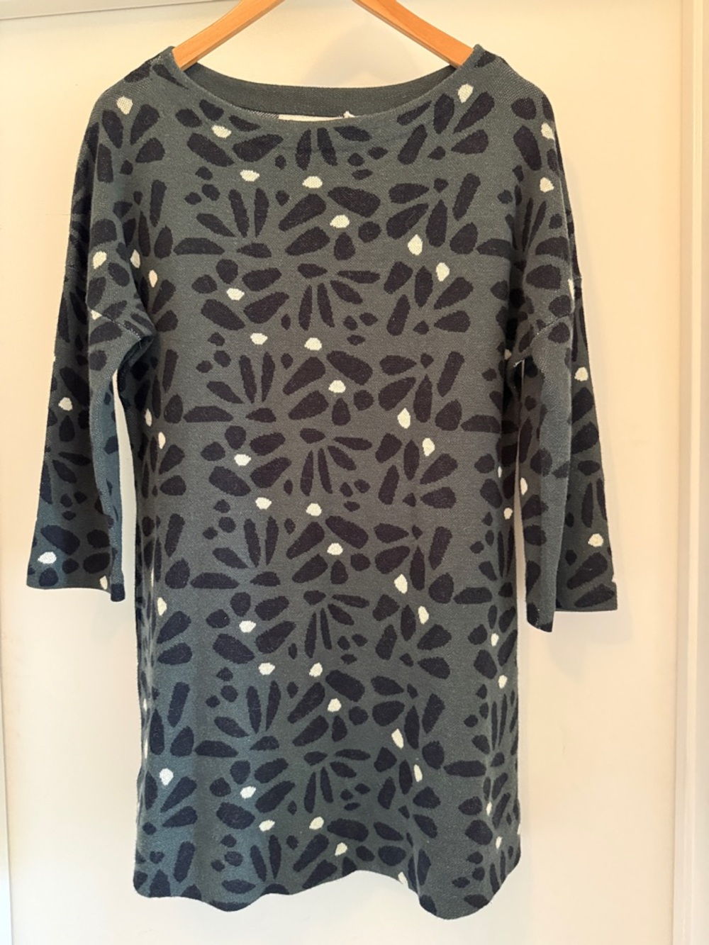 Anthropologie Field Flower Knit Dress Size S